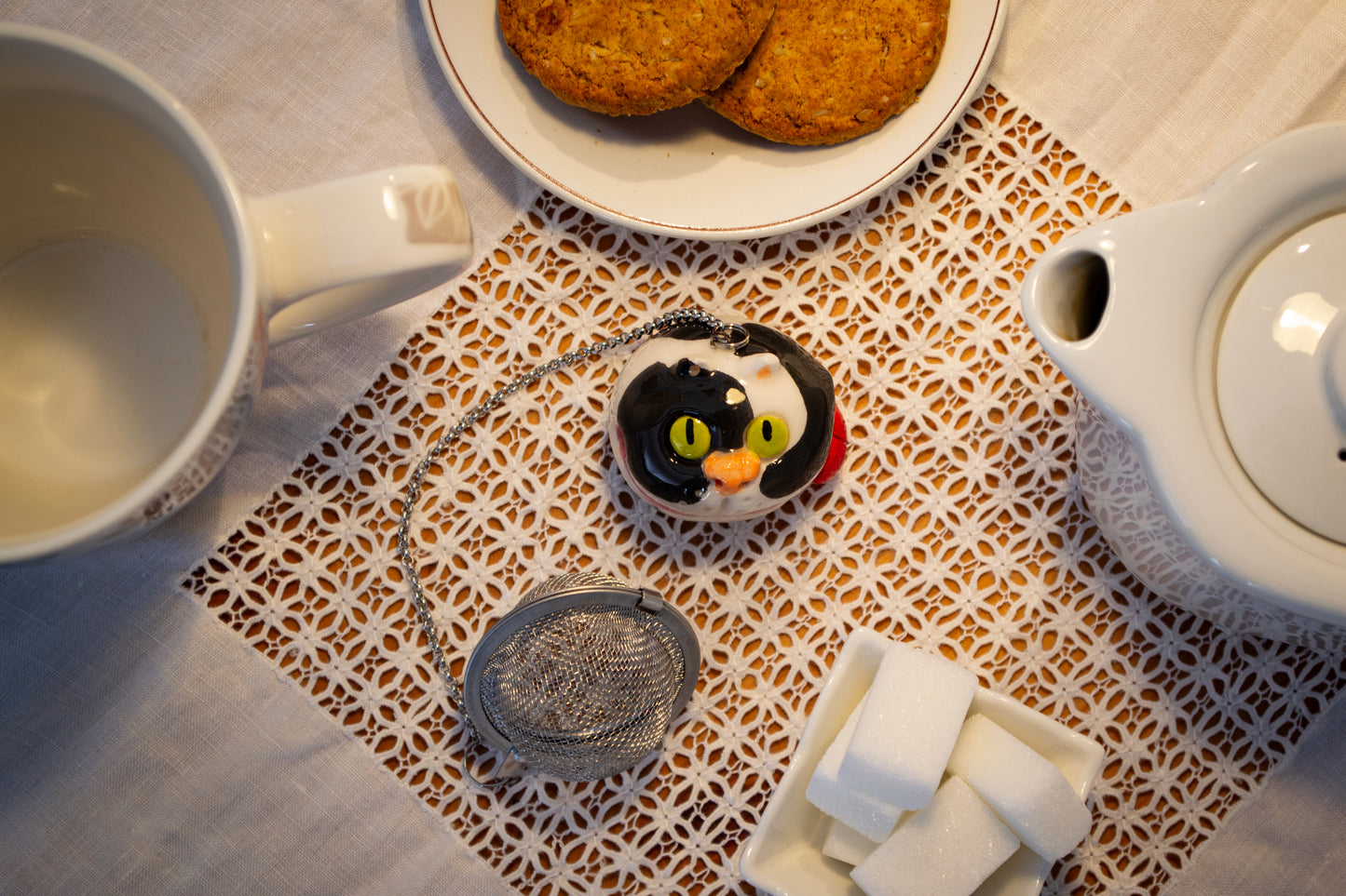 Infusore per the e tisane - gatto Ottavio