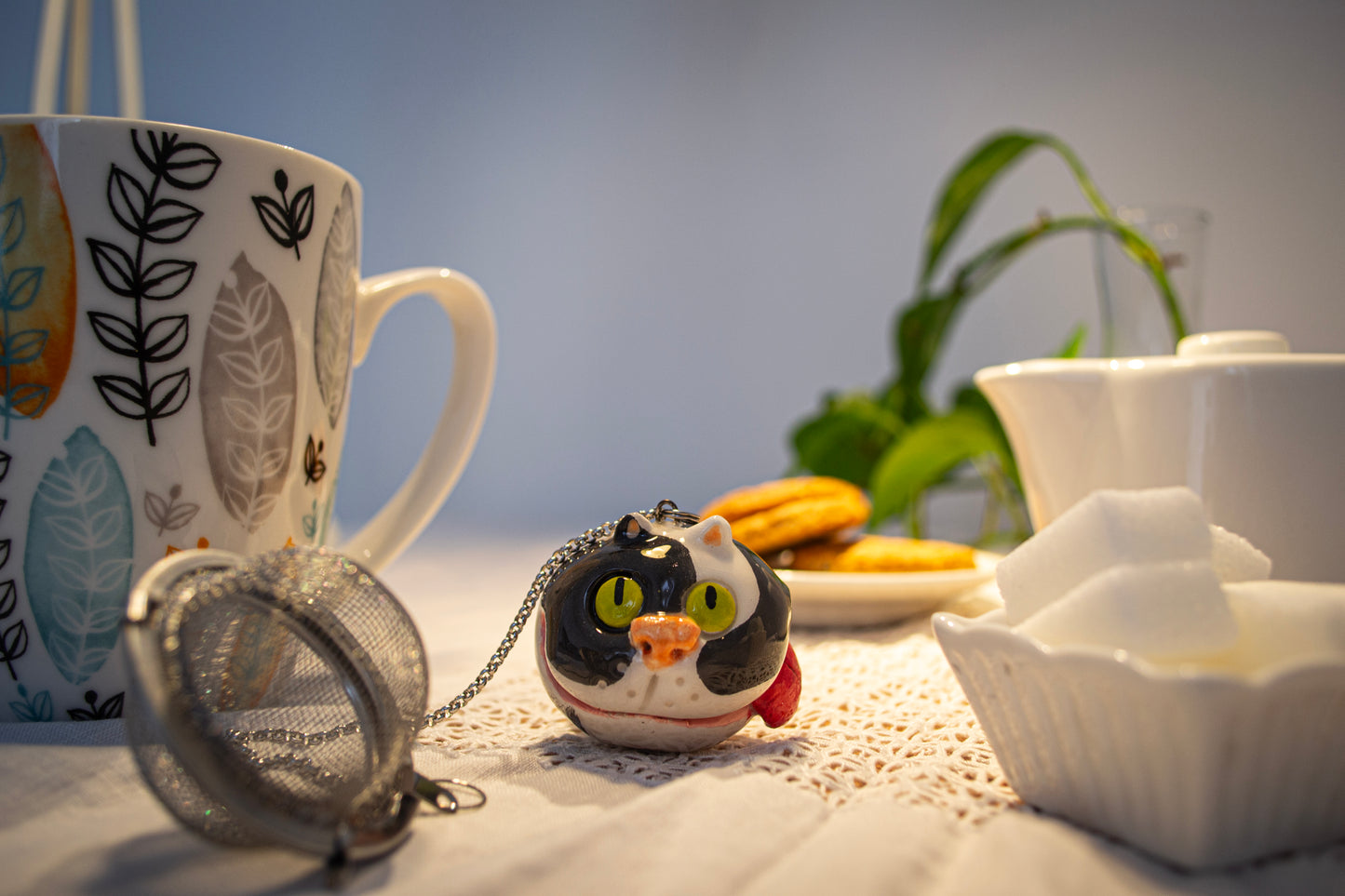 Infusore per the e tisane - gatto Ottavio